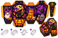 Halloween Coffin Candy Box Printable Template – Digital Download