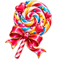 NFT sticker. Lollipop.