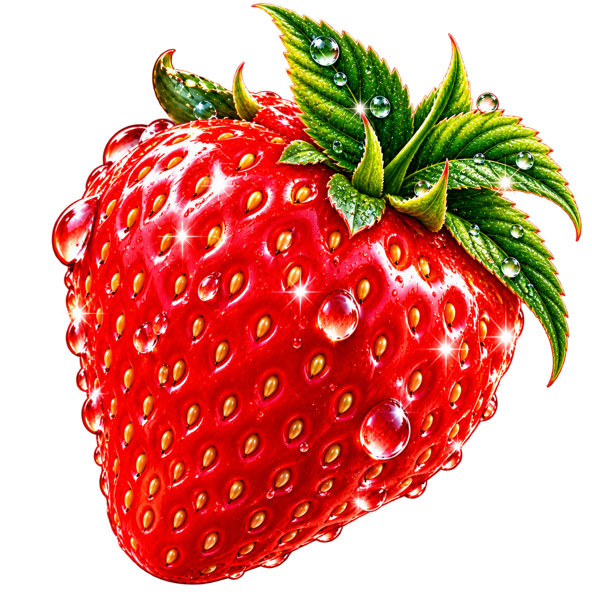 Digital sticker PNG. Printable sticker. Instant download. NFT sticker strawberry.