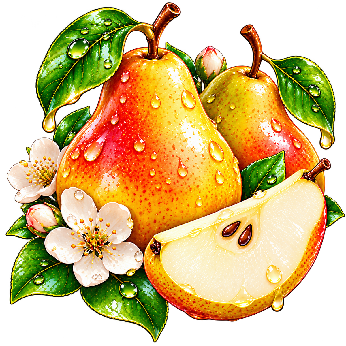 Sticker NFT. Pears.