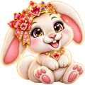 NFT-Sticker. Hase.