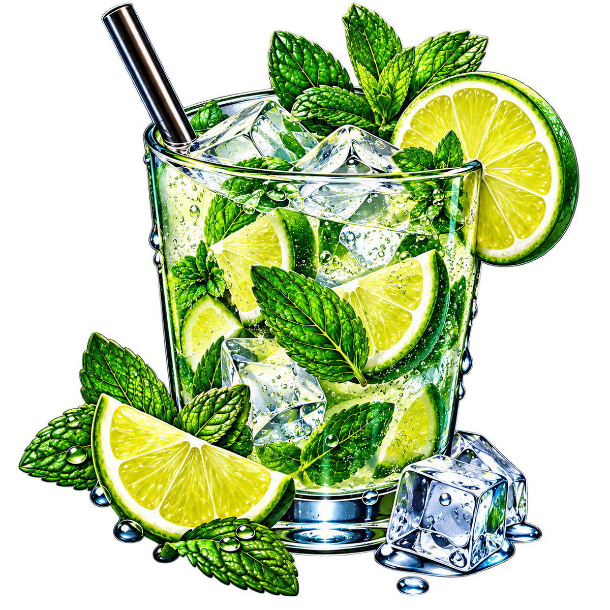 Sticker NFT. Mojito