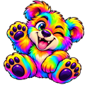 Rainbow Paw Sticker – Printable Digital Sticker